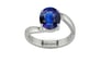 Sterling Silver Thailand Blue Sapphire Ring Rare Quality (R2)