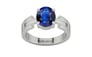 Sterling Silver Thailand Blue Sapphire Ring Rare Quality (R8)