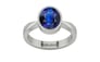 Sterling Silver Thailand Blue Sapphire Ring Rare Quality (R9)