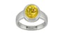 Sterling Silver Thailand Yellow Sapphire Ring Limited Quality (R3)
