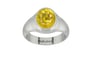 Sterling Silver Thailand Yellow Sapphire Ring Limited Quality (R7)