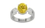 Sterling Silver Thailand Yellow Sapphire Ring Limited Quality (R8)
