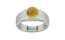 Sterling Silver Thailand Yellow Sapphire Ring Prime Quality (R10)