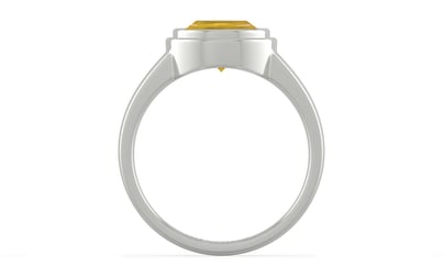 Sterling Silver Thailand Yellow Sapphire Ring Prime Quality (R3)