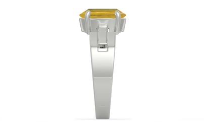 Sterling Silver Thailand Yellow Sapphire Ring Prime Quality (R8)