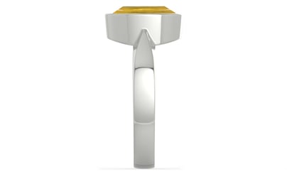 Sterling Silver Thailand Yellow Sapphire Ring Prime Quality (R9)