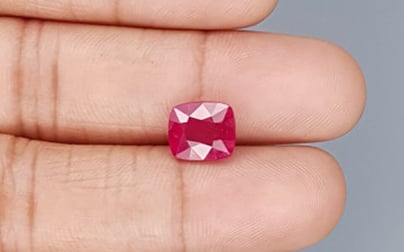 Thailand Ruby - 4.12 Carat Prime Quality BR-7455