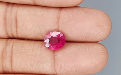 Thailand Ruby - 4.37 Carat Prime Quality BR-7439