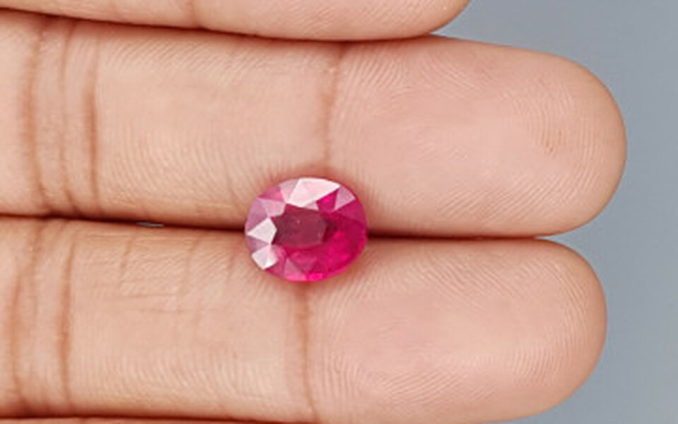 Thailand Ruby - 4.37 Carat Prime Quality BR-7439