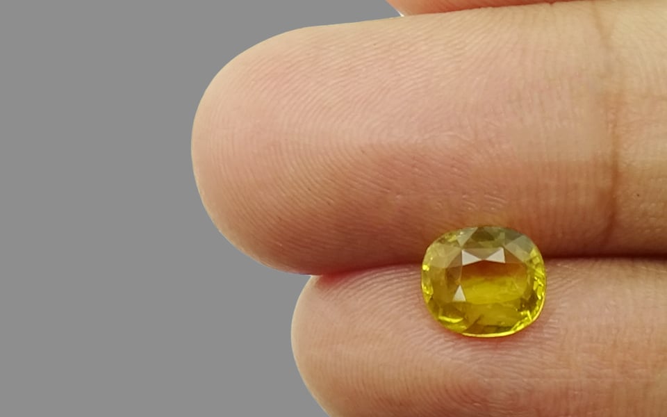 Thailand Yellow Sapphire - 2.09 Carat Limited Quality BYS-6544