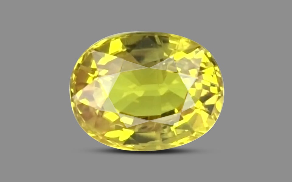 Thailand Yellow Sapphire - 2.88 Carat Limited Quality BYS-6678