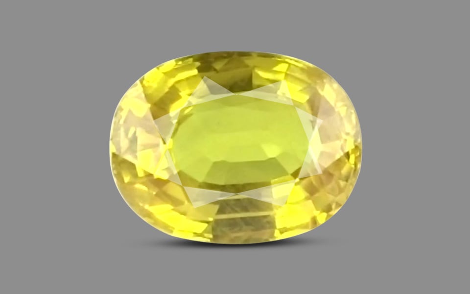 Thailand Yellow Sapphire - 3.38 Carat Limited Quality BYS-6669