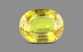 Thailand Yellow Sapphire - 3.38 Carat Limited Quality BYS-6669