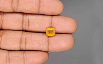 Thailand Yellow Sapphire - 3.39 Carat Prime Quality BYSGF-12149