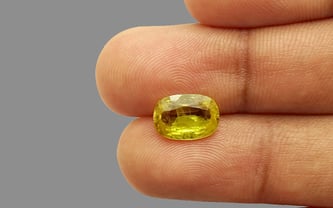 Thailand Yellow Sapphire - 3.58 Carat Prime Quality BYS-6516