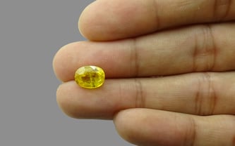 Thailand Yellow Sapphire - 3.59 Carat Prime Quality BYS-6514