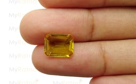 Thailand Yellow Sapphire - 3.7 Carat Limited Quality BYS-6559