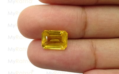 Thailand Yellow Sapphire - 3.72 Carat Limited Quality BYS-6562