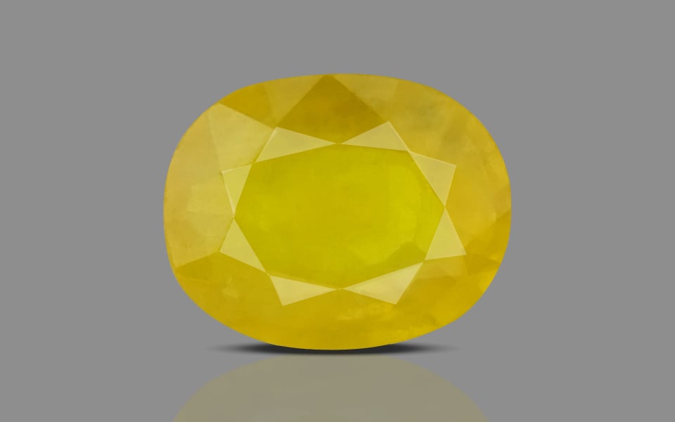 Thailand Yellow Sapphire - 3.84 Carat Fine Quality BYS-6590