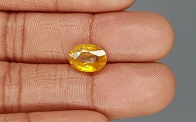 Thailand Yellow Sapphire - 3.94 Carat Prime Quality BYS-6740