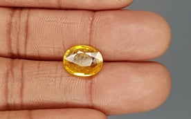 Thailand Yellow Sapphire -  4.01 Carat Prime-Quality  BYS-6739