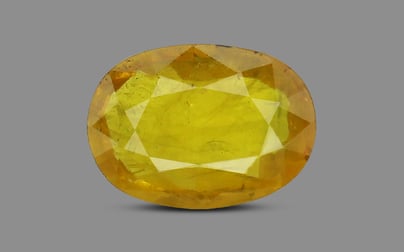 Thailand Yellow Sapphire - 4.07 Carat Fine Quality BYS-6617