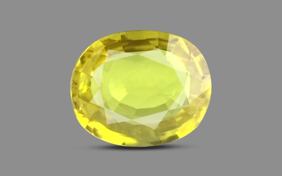 Thailand Yellow Sapphire - 4.07 Carat Limited Quality BYS-6701