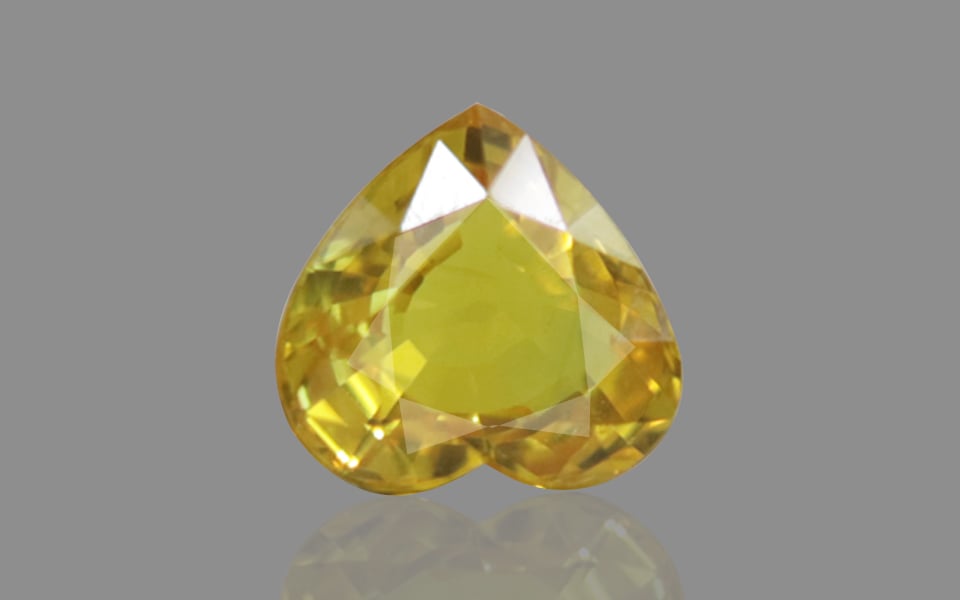 Thailand Yellow Sapphire - 4.07 Carat Limited Quality BYS-6736