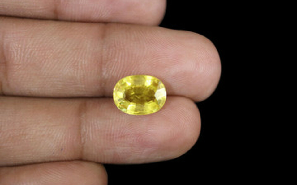 Thailand Yellow Sapphire - 4.08 Carat Limited Quality BYS-6722