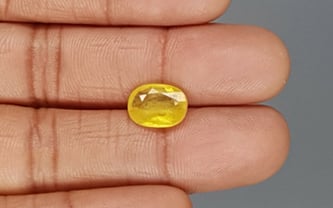 Thailand Yellow Sapphire - 4.16 Carat Prime Quality BYS-6752