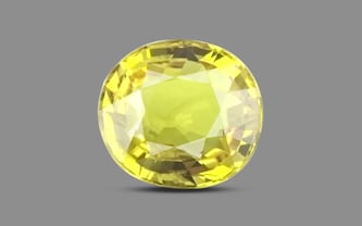 4.56 Carat Yellow Sapphire Stone Price Per Carat ₹76,198 | Original Pukhraj Stone Price In India