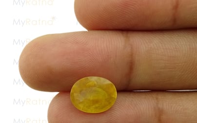 Thailand Yellow Sapphire - 4.62 Carat Fine Quality BYSGF-12007