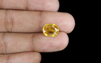 Thailand Yellow Sapphire - 4.65 Carat Limited Quality BYS-6724