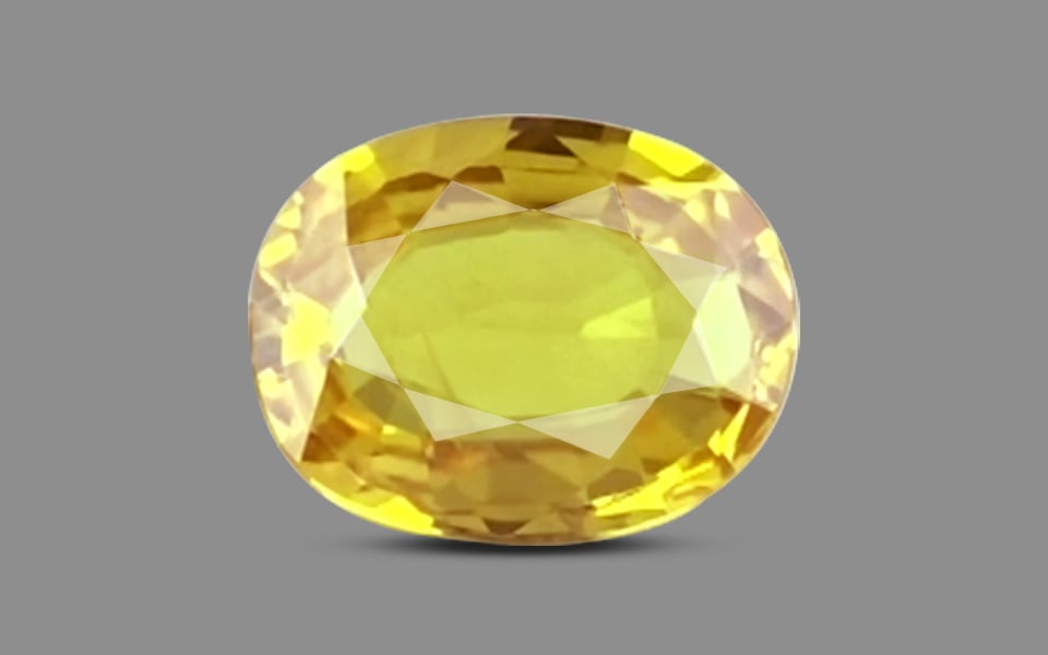 Thailand Yellow Sapphire - 4.76 Carat Limited Quality BYS-6636