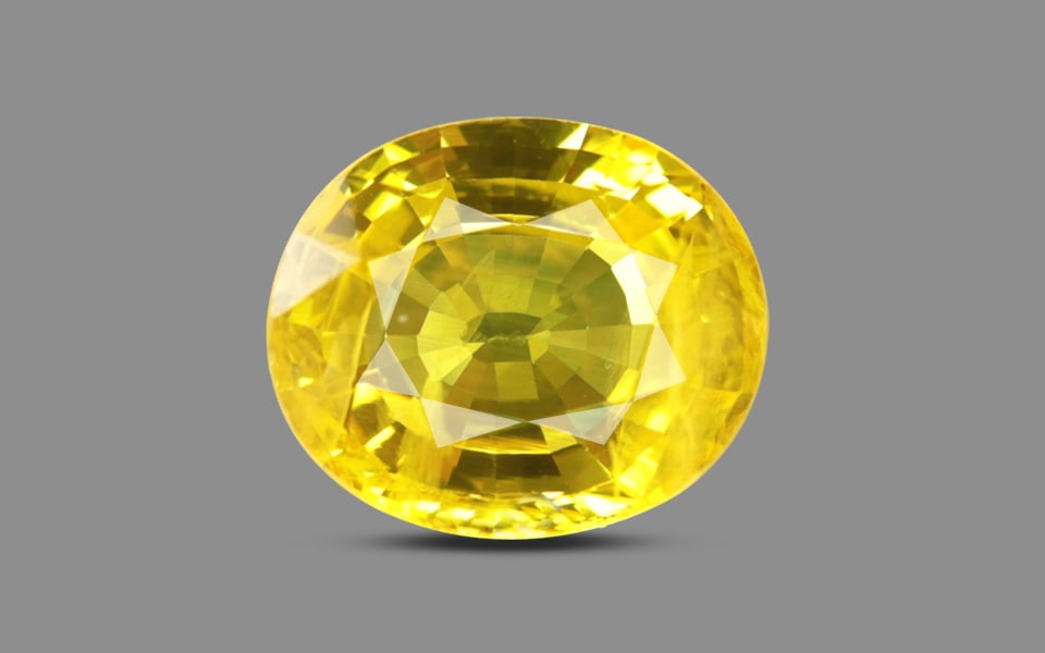 Thailand Yellow Sapphire - 5.78 Carat Limited Quality BYS-6693 