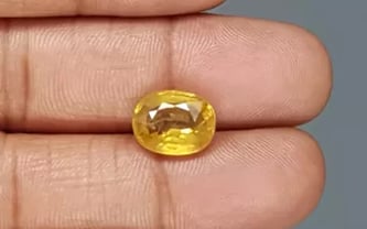 Thailand Yellow Sapphire - 5.79 Carat Prime Quality BYS-6793