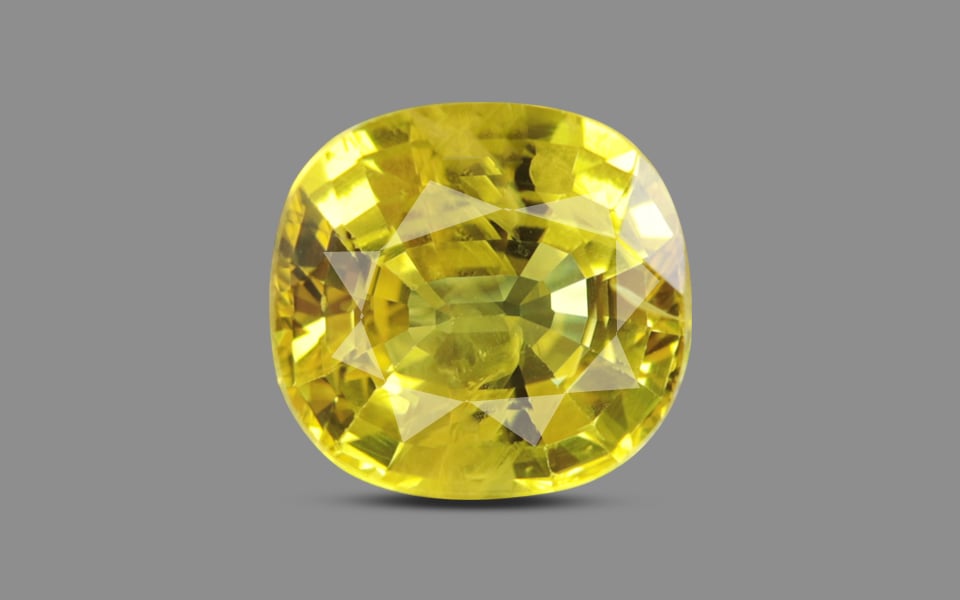 Thailand Yellow Sapphire - 6.02 Carat Limited Quality BYS-6699