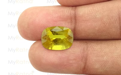 Thailand Yellow Sapphire - 6.2 Carat Prime Quality BYS-6505