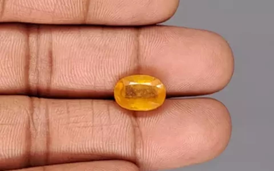 Thailand Yellow Sapphire - 6.29 Carat Prime Quality BYSGF-12108