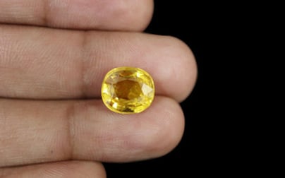 Thailand Yellow Sapphire - 6.47 Carat Limited Quality BYS-6730