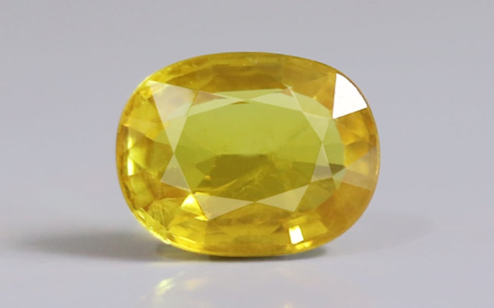 Thailand Yellow Sapphire - 6.56 Carat Limited Quality BYS-6729 