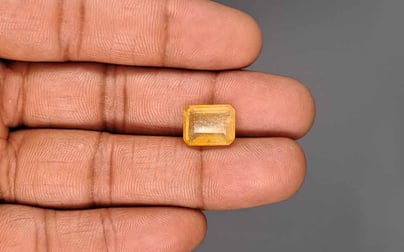 Thailand Yellow Sapphire - 6.75 Carat Rare Quality BYSGF-12152
