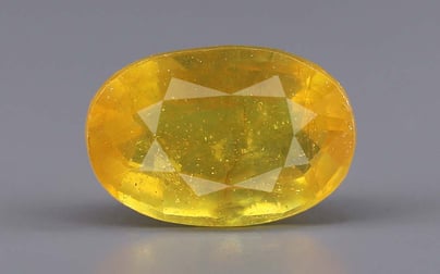 Thailand Yellow Sapphire - 6.77 Carat Rare Quality BYSGF-12205