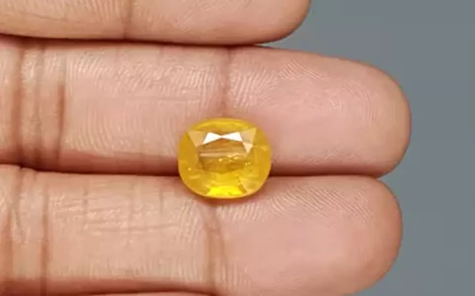 Thailand Yellow Sapphire - 7.02 Carat Prime Quality BYS-6804