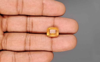 Thailand Yellow Sapphire - 7.05 Carat Rare Quality BYSGF-12145