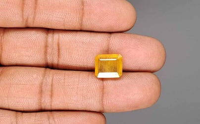 Thailand Yellow Sapphire - 7.15 Carat Rare Quality BYSGF-12175