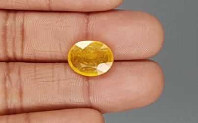 Thailand Yellow Sapphire - 7.98 Carat Fine Quality BYSGF-12022