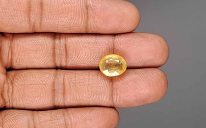 Thailand Yellow Sapphire - 8.76 Carat Prime Quality BYSGF-12176