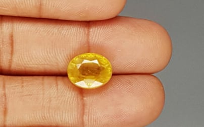 Thailand Yellow Sapphire - 8.82 Carat Prime Quality BYSGF-12038