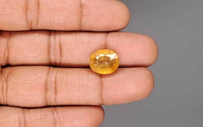 Thailand Yellow Sapphire - 9.60 Carat Limited Quality BYSGF-12147